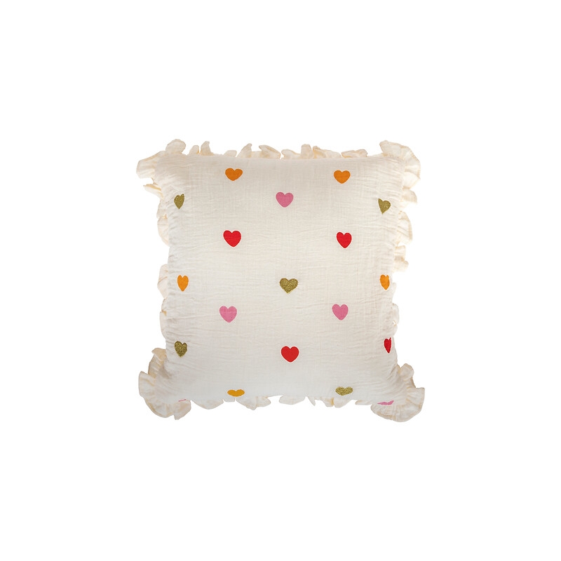 COUSSIN AVEC FLAP AMOUR COTON