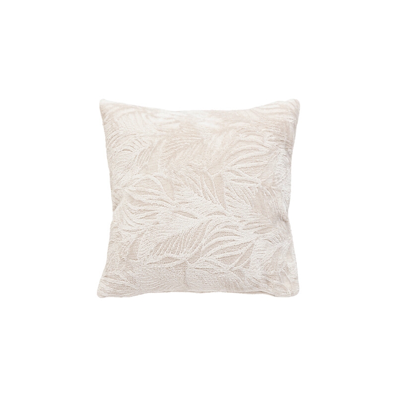 Coussin brush Ryo 40 x 40 cm flanelle lin