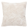 Coussin brush Ryo 40 x 40 cm flanelle lin