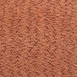 Coussin bouclette Soana 45 x 45 cm terracotta