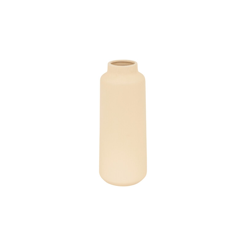 Vase Rily haut 30 cm céramique beige