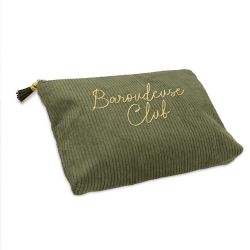 Pochette Velours Cotele Baroudeuse Club