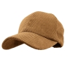 Casquette Velours Cotele Marron