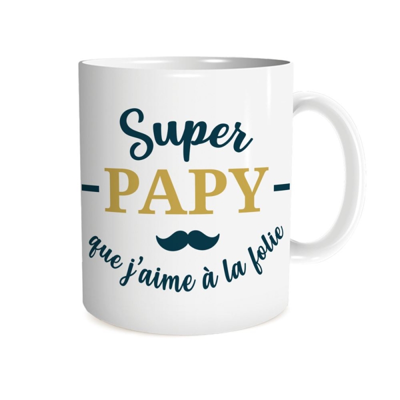 Mug "Super Papy Que J Aime"