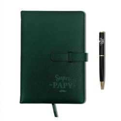 Coffret Carnet Notes+Stylo "Papy"