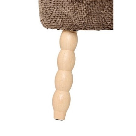 Tabouret d'appoint Spolo chenille tonka