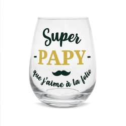 Verre Rond "Super Papy