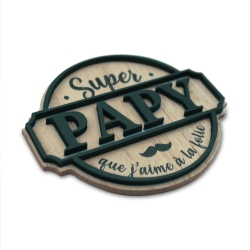 Magnet Bois "Super Papy