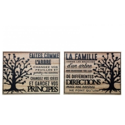 Plaque Citation Famille...