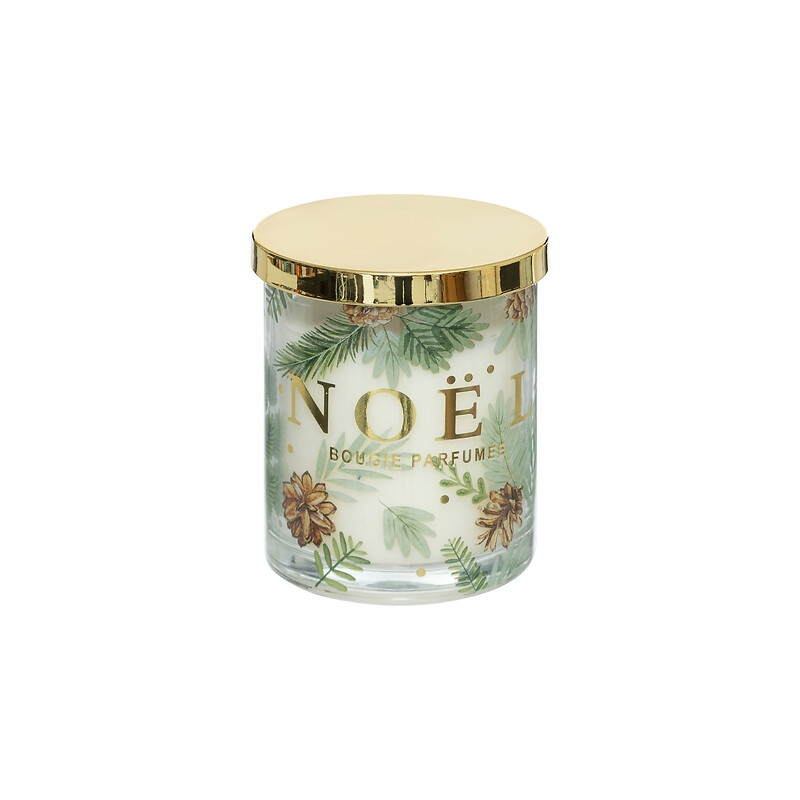 BOUGIE PARFUMEE VERRE NOEL 210G