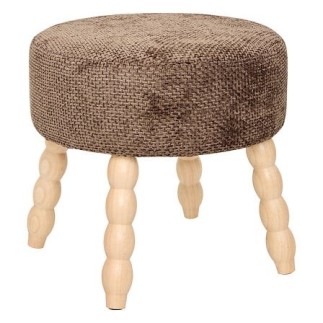 Tabouret d'appoint Spolo chenille tonka