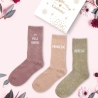 Coffret Trio Chaussettes Paillettes Fille Cherie