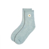 Chaussettes Paillette Courte Fleur