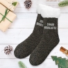 Chaussettes Moumoutes Paillettes Chaud Bouillotte