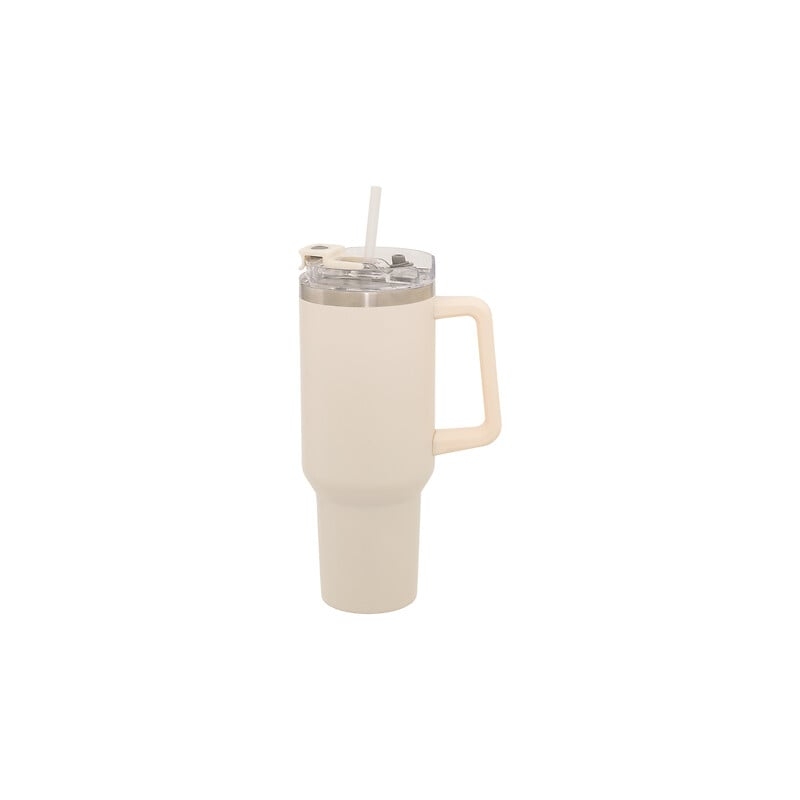 Mug isotherme Alex 1,2 l inox beige