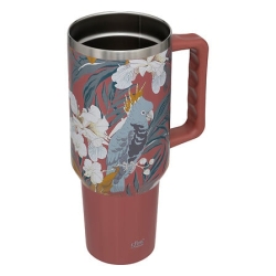 Mug isotherme 1,2 l inox tropical terracotta