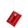 Sujet enveloppe 12 cm feutrine rouge