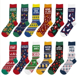 Chaussettes moches de noel homme