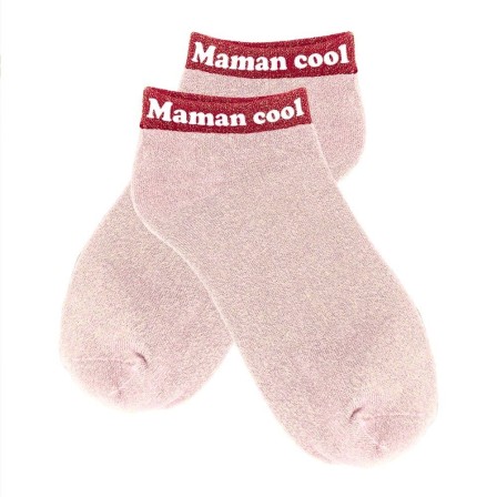 Socquettes paillettes maman cool