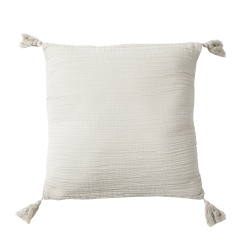 Coussin double gaze coton...