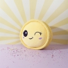 PELUCHE MACARON JAUNE DIAM 36CM KAWAII