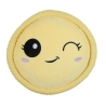 PELUCHE MACARON JAUNE DIAM 36CM KAWAII