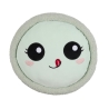 PELUCHE MACARON VERT DIAM 36CM KAWAII