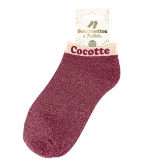 Socquettes paillettes cocotte