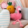 Peluche flamant rose Mingo 25 cm rose