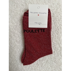 Chaussettes à paillettes "...