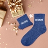 Chaussettes Paillettes Frileuse