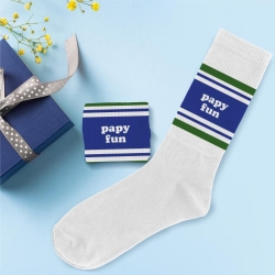 Chaussettes Papy Fun