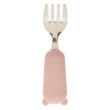 Set couverts cuillère et fourchette Yum rose