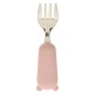 Set couverts cuillère et fourchette Yum rose