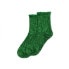 Chaussettes Feston Courtes Paillettes Vert