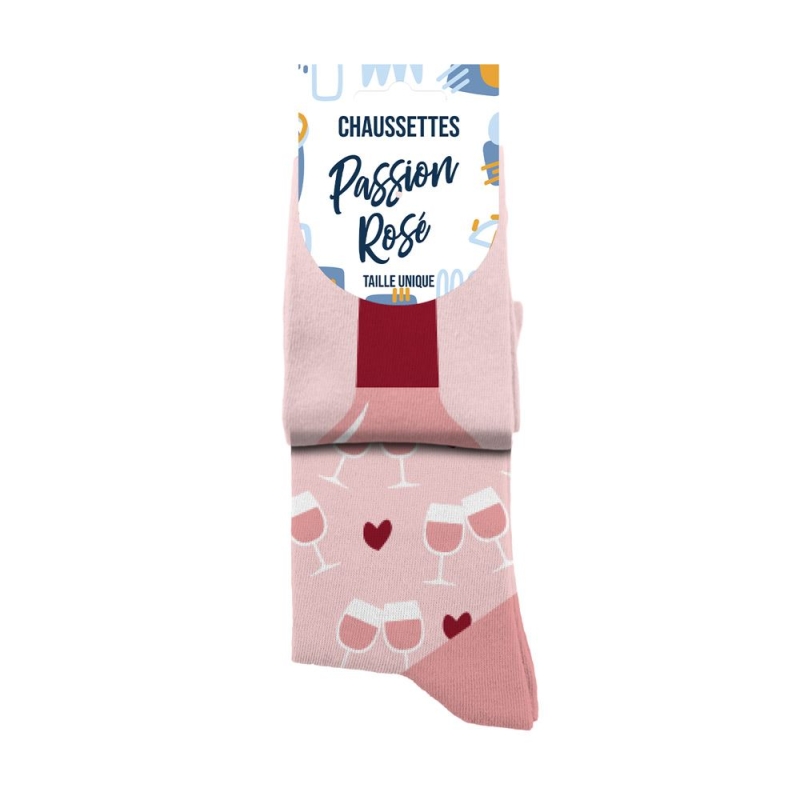 Chaussette Duo Passion Rosé