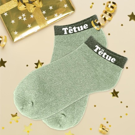 Socquettes paillettes tÊtue