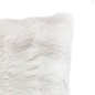 Coussin fourrure 3D ZEPHY blanc