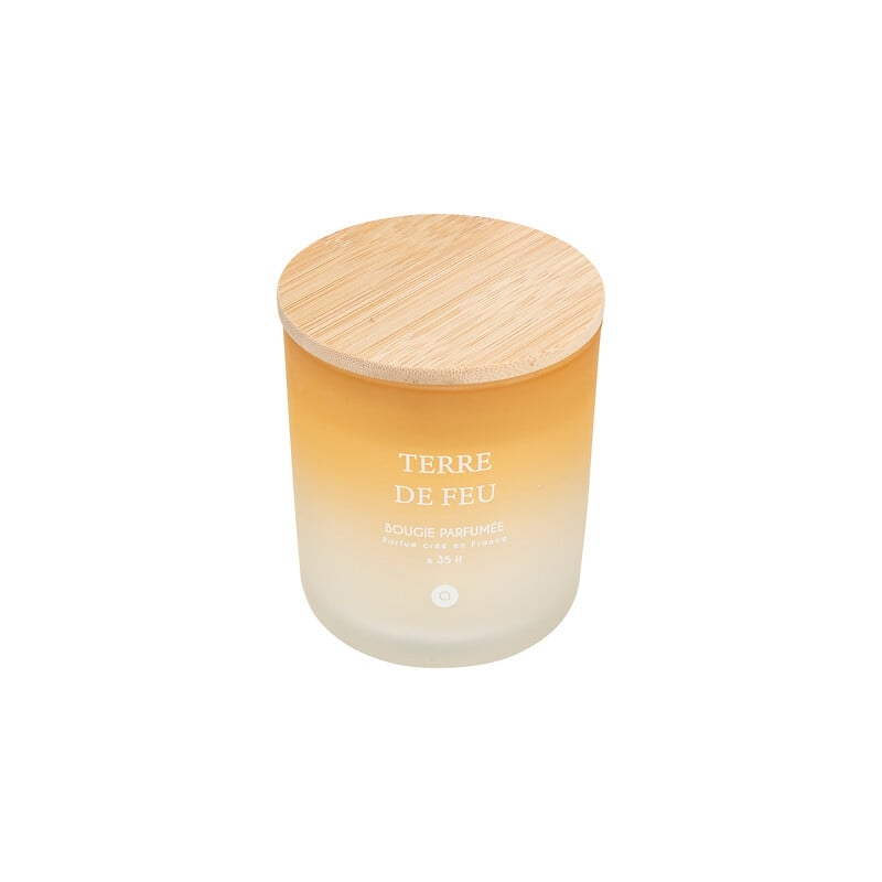 Bougie parfumée Sana 255 g pot verre Terre de Feu