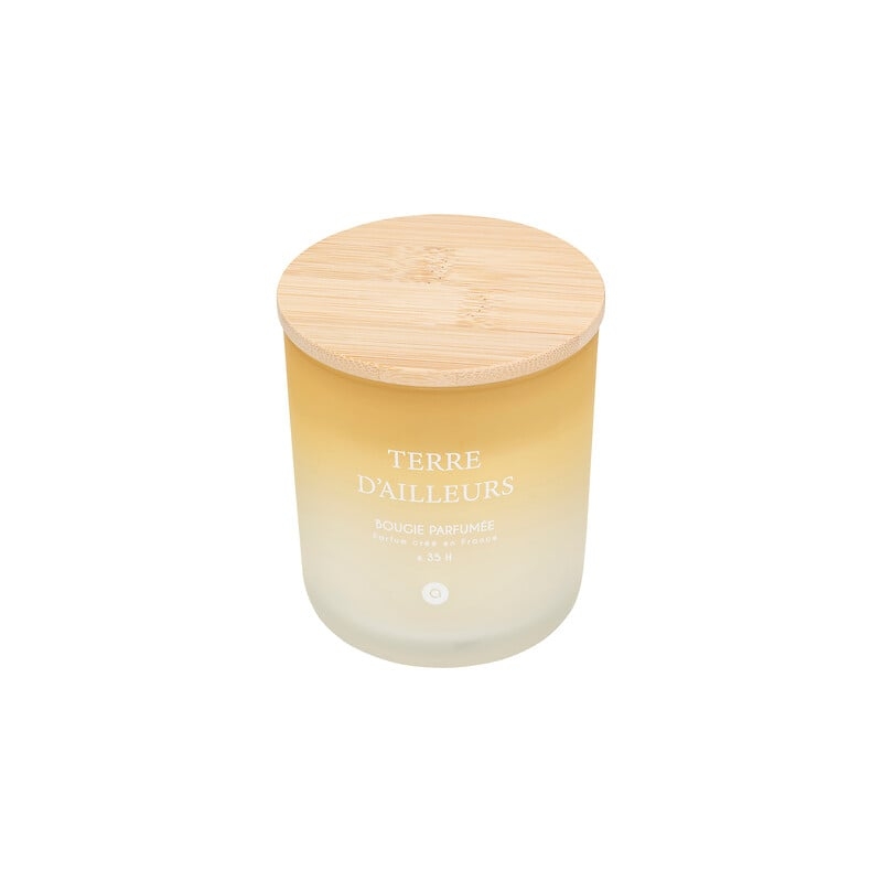 Bougie parfumée Sana 255 g pot verre Terre d'Ailleurs