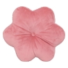 Coussin forme fleur Amelia 38 x 38 cm rose