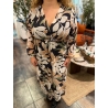 ROBE FLUIDE LONGUE FLEURIE ADELE CURVY