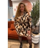 Robe tunique Emeline motif leopard curvy