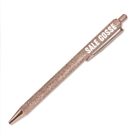 Stylo paillettes GOLD SALE GOSSE