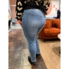 Jeans bleu MOM fit griffé curvy