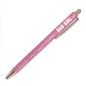 Stylo paillettes ROSE BAD GIRL