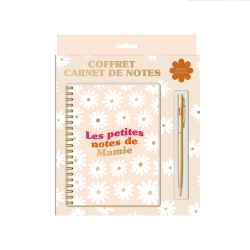 Coffret carnet notes-stylo...