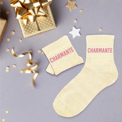 Chaussettes Paillettes Charmante