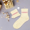 Chaussettes Paillettes Charmante