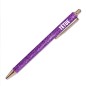 Stylo paillettes VIOLET tetue
